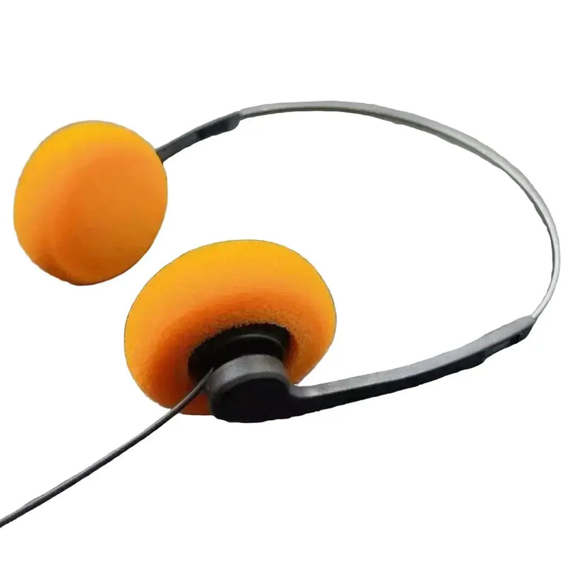 Habicare Retro Wired Walkman-Style Headphones with 3.5mm Jack Retro Wired Walkman-Style Headphones with 3.5mm Jack