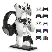 Universal 3-Layer Controller & Headphone Stand for PS5/PS4 (4 colours available) by Habicare