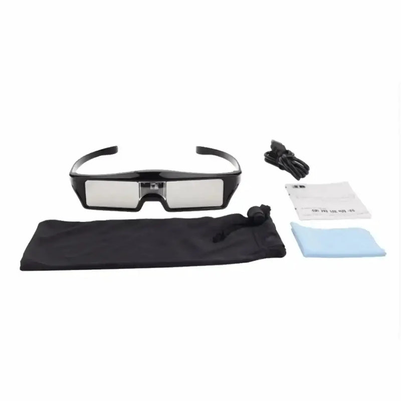 Universal Active Shutter 3D Glasses for DLP & RF TVs by Habicare