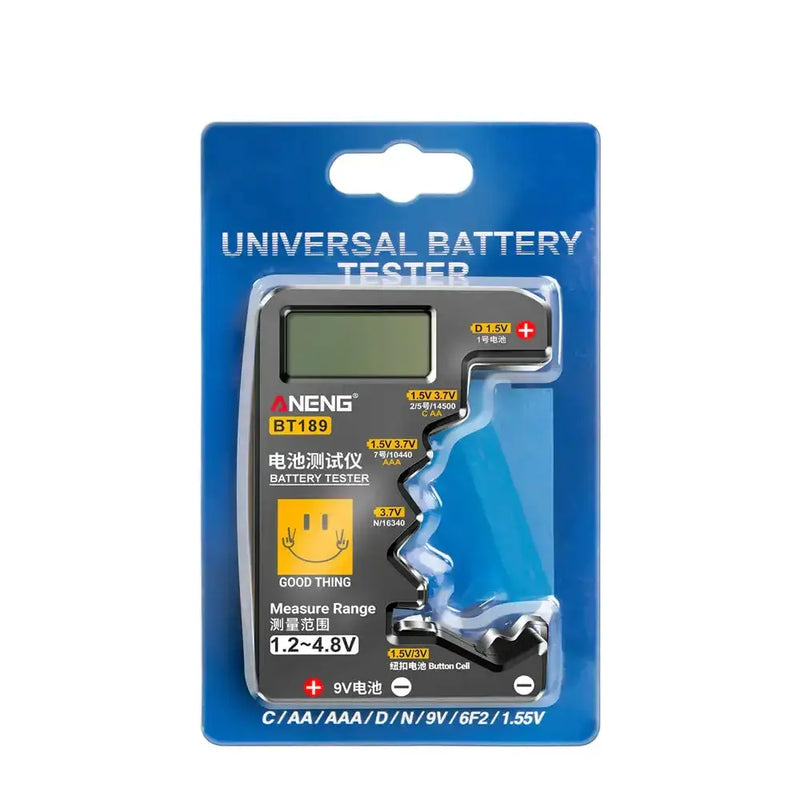 Universal Battery Tester for AA/AAA/C/D/9V/1.5V/3V (2 colours available) by Habicare
