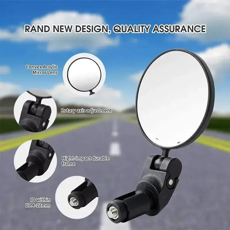 Universal Bicycle Rearview Mirror (1pc & 2pcs) by Habicare