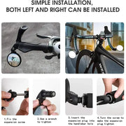 Universal Bicycle Rearview Mirror (1pc & 2pcs) by Habicare