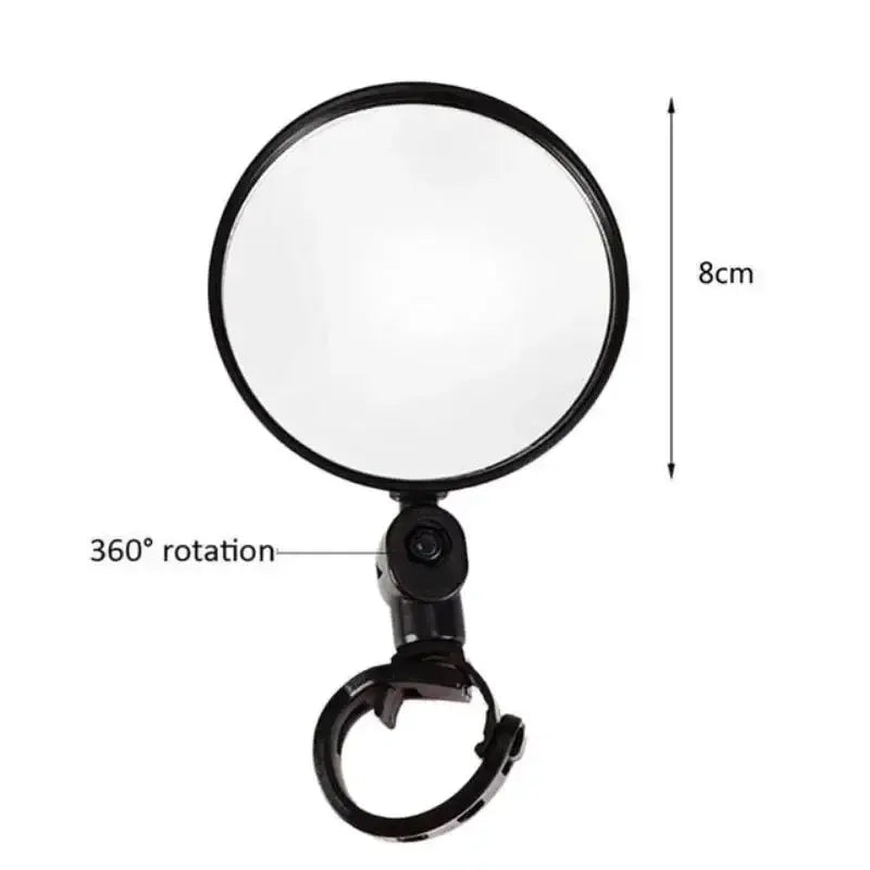 Universal Bicycle Rearview Mirror Convex by Habicare