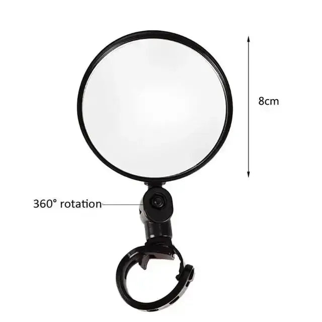 Universal Bicycle Rearview Mirror Convex by Habicare