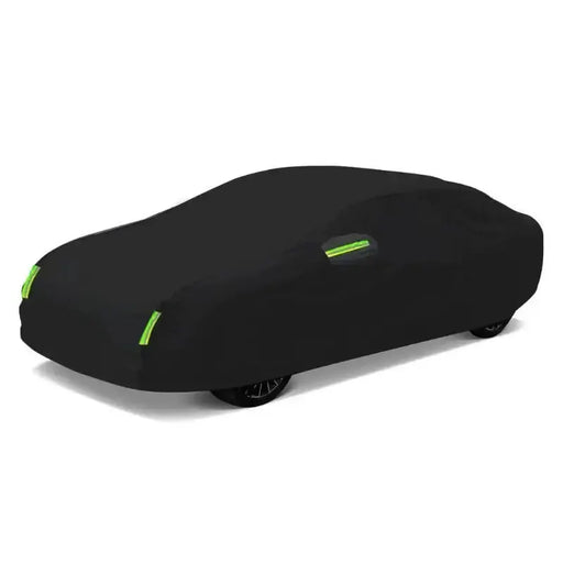 Universal Black Car Cover with Reflective Strips (different sizes available) by Habicare
