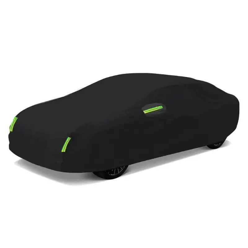 Universal Black Car Cover with Reflective Strips (different sizes available) by Habicare