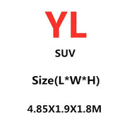 Universal Black Car Cover with Reflective Strips (different sizes available) by Habicare