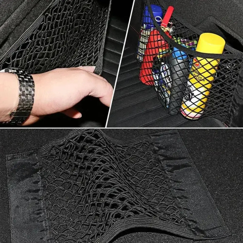Universal Double Mesh Vehicle Storage Net (3 different sizes available) by Habicare
