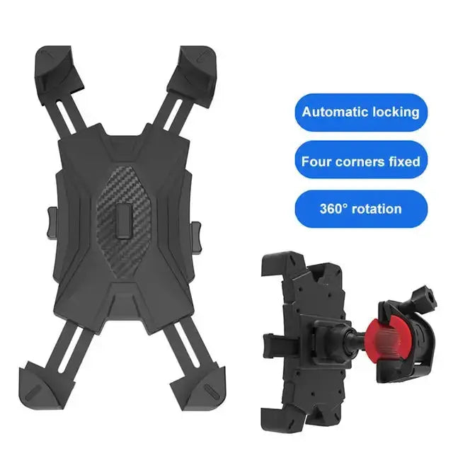 Universal Large Phone Holder for Bike, Motorcycle and Scooters by Habicare
