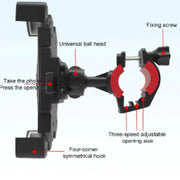 Universal Large Phone Holder for Bike, Motorcycle and Scooters by Habicare