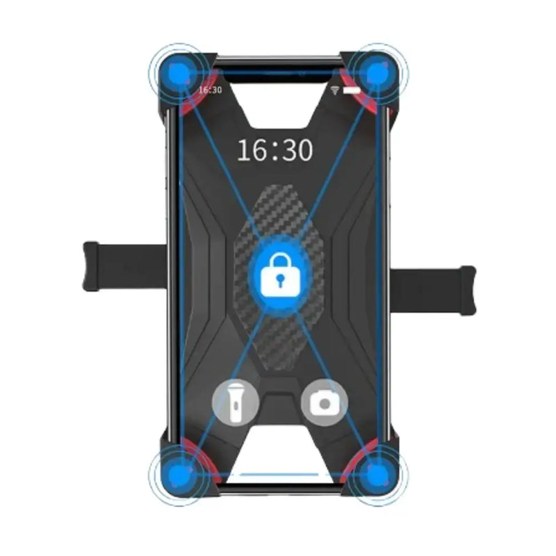 Universal Large Phone Holder for Bike, Motorcycle and Scooters by Habicare