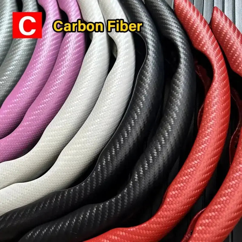 Universal Microfiber Leather Car Steering Wheel Cover (different colours & sets available) by Habicare
