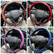 Universal Microfiber Leather Car Steering Wheel Cover (different colours & sets available) by Habicare