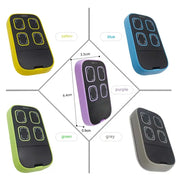 Habicare Universal Multi Frequency Garage Door Remote 280 To 868MHz 4 Channel Cloner Universal 4 Channel Garage Door Remote Cloner 868MHz