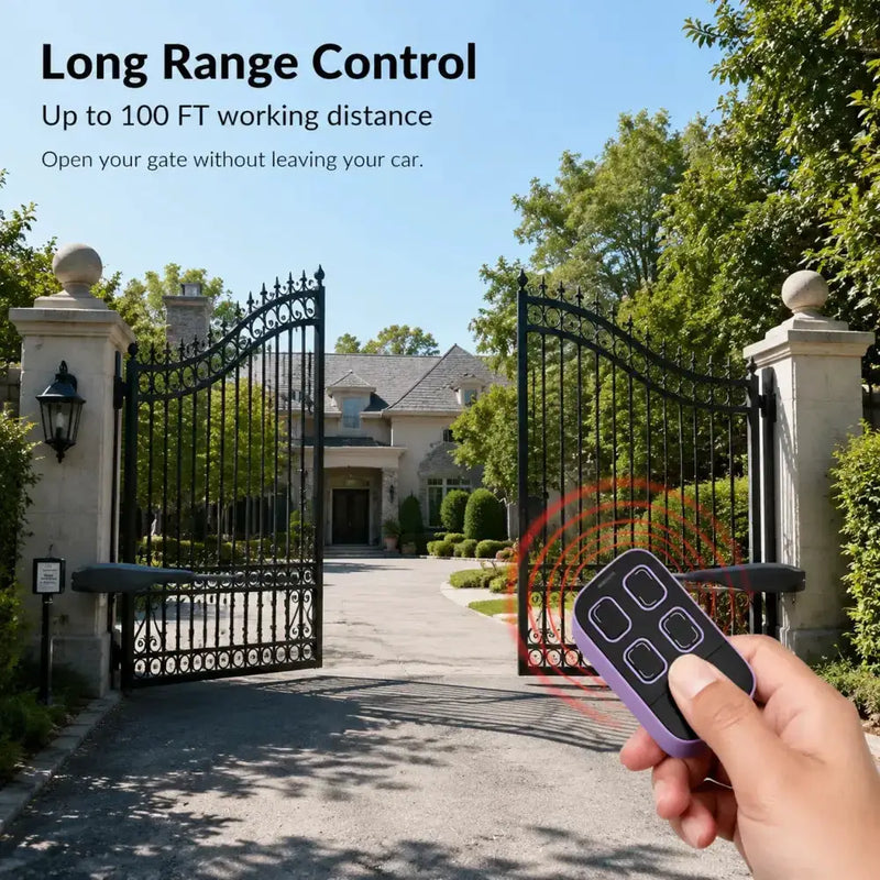 Habicare Universal Multi Frequency Garage Door Remote 280 To 868MHz 4 Channel Cloner Universal 4 Channel Garage Door Remote Cloner 868MHz