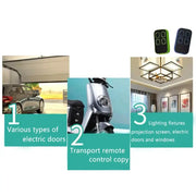 Habicare Universal Multi Frequency Garage Door Remote 280 To 868MHz 4 Channel Cloner Universal 4 Channel Garage Door Remote Cloner 868MHz