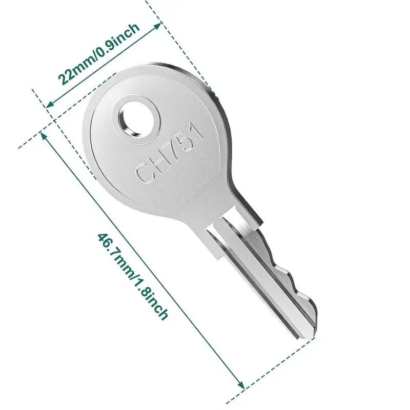Universal RV Cabinet Keys (5PCS) by Habicare