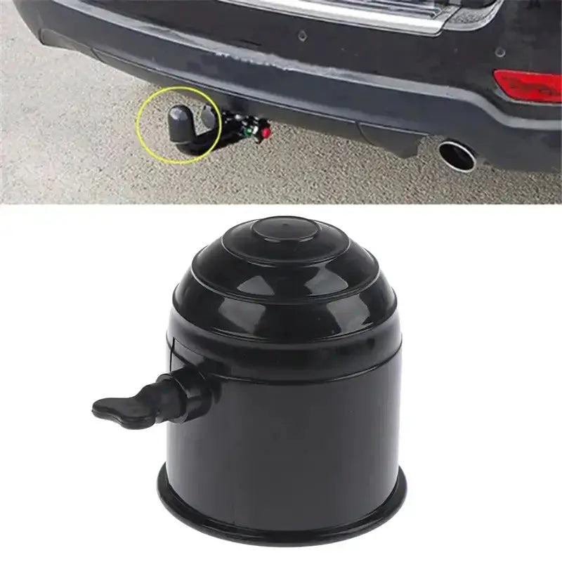 Universal Tow Bar Ball Cap Cover with Knob by Habicare