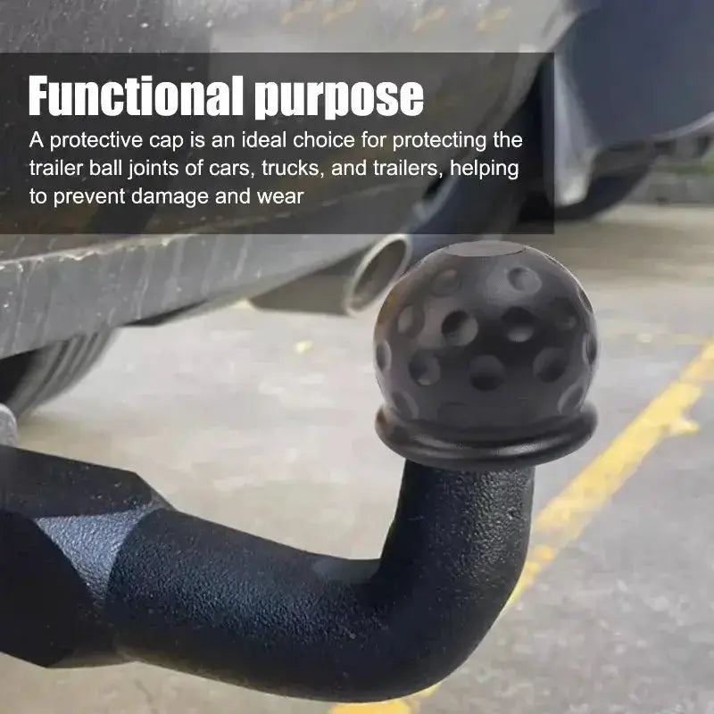 Universal Tow Bar Ball Cover Cap (1/2pcs) by Habicare
