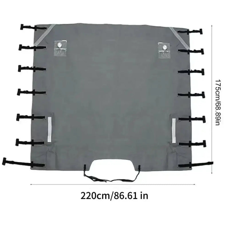 Universal Waterproof Oxford RV & Caravan Front Towing Cover by Habicare