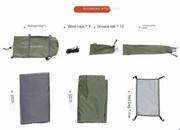 BlackDeer Double Layer Camping Tent - 2-3 Person Waterproof 3/4 Season Shelter with Aluminum Poles by Mead's Supply & Equipment Outfitters limited