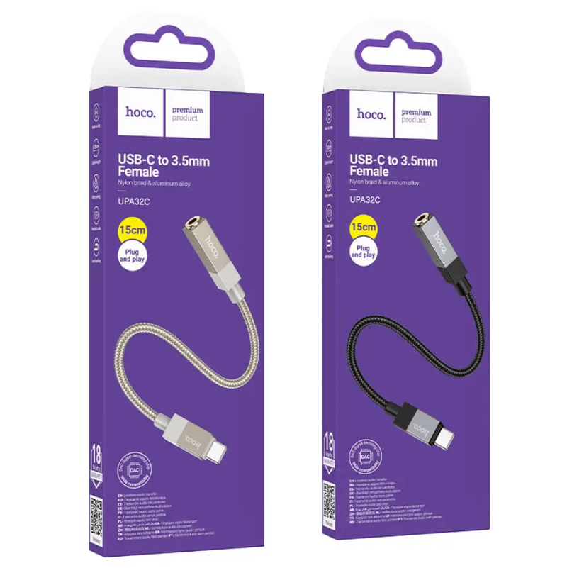 UPA32C Clever Type C to 3.5mm Adapter NZ by techplus
