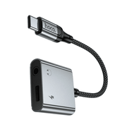 techplus 2-in-1 USB-C to 3.5mm Aux & USB-C Charging Adapter (UPA34) 2-in-1 USB-C to 3.5mm Aux & USB-C Charging Adapter (UPA34)