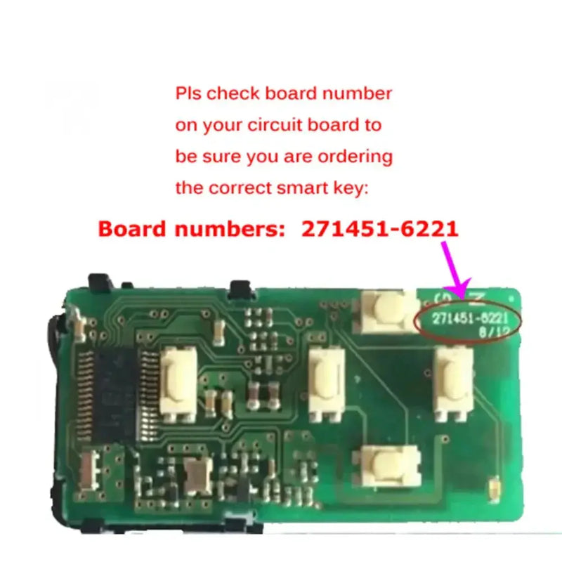 Smart Remote Key Replacement 312MHz ID71 for Toyota Alphard, Vellfire, Previa & Noah (2005–2014) by Habicare