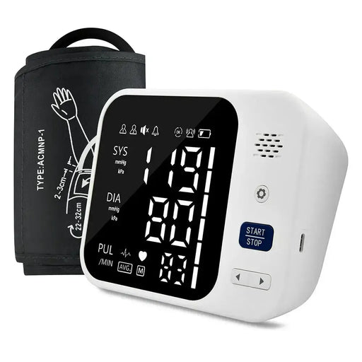 Upper Arm Automatic Blood Pressure Monitor – Digital Sphygmomanometer by Habicare