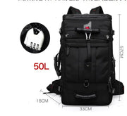50L Oxford Fabric Hiking Backpack - Large Capacity Travel Pack with Durable Construction | Outdoor Adventure by Mead's Supply & Equipment Outfitters limited