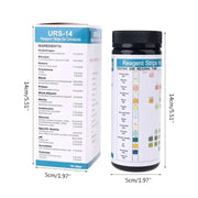 Personal Health Test Strips (URS-14) by Habicare