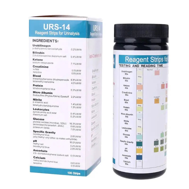 Personal Health Test Strips (URS-14) by Habicare