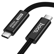 techplus 240W USB-C to USB-C USB4 Cable | 40Gbps Data Transfer | 8K 60Hz Video, 2m (US15) 240W USB-C to USB-C USB4 Cable | 40Gbps Data Transfer | 8K 60Hz Video, 2m (US15)