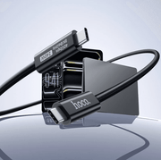 techplus 240W USB-C to USB-C USB4 Cable | 40Gbps Data Transfer | 8K 60Hz Video, 2m (US15) 240W USB-C to USB-C USB4 Cable | 40Gbps Data Transfer | 8K 60Hz Video, 2m (US15)