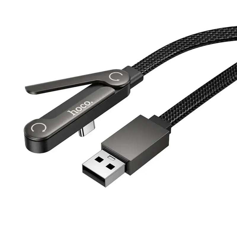 techplus USB-A to USB-C 36W Fast Charging Cable with Kickstand (U150) TechPlus USB A To USB C 36W Cable With Kickstand