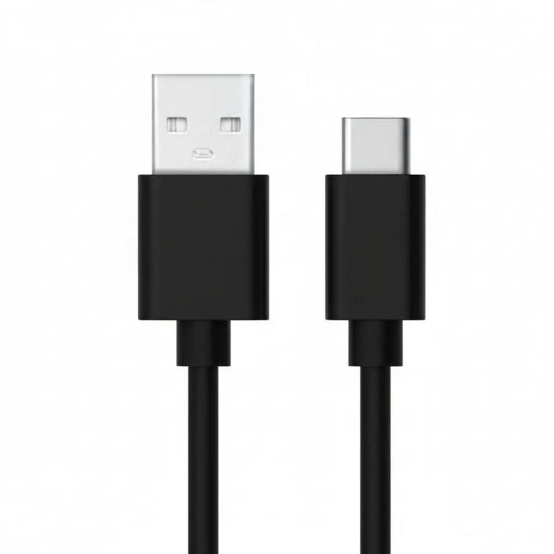 9eight5 Electronics Accessories USB-A to USB-C Charger Cable for Nokia Phones (Black) 1m USB-A to USB-C Charger Cable for Nokia Phones (Black) 1m