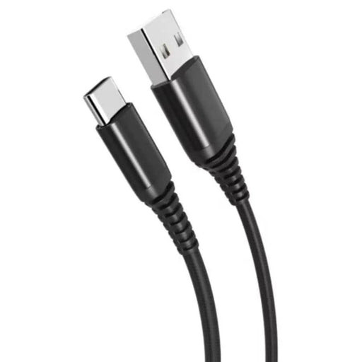 9eight5 Electronics Accessories USB-A to USB-C Charger Cable for OnePlus Phones (Black) 1m USB-A to USB-C Charger Cable for OnePlus Phones (Black) 1m