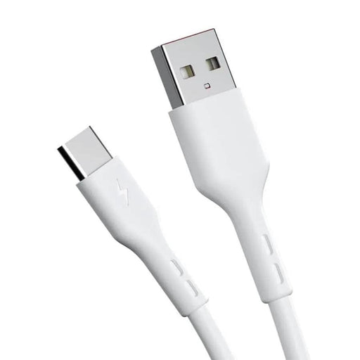 9eight5 Electronics Accessories USB-A to USB-C Charger Cable for TCL Phones (White) 1m USB-A to USB-C Charger Cable for TCL Phones (White) 1m - NZ