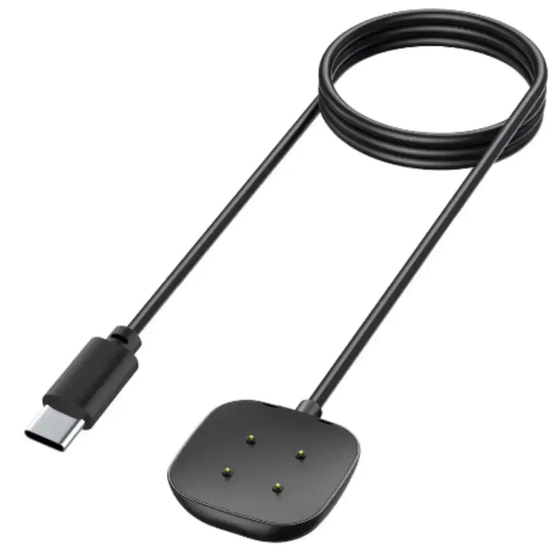 Charger Dock for Fitbit Versa 3/4 & Sense 1/2 (USB & Type C) by Habicare