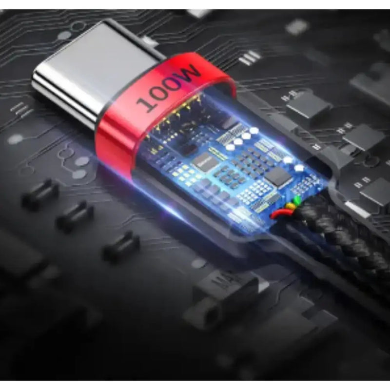 USB-C PD Charger Cord for iPhone & MacBook by Habicare