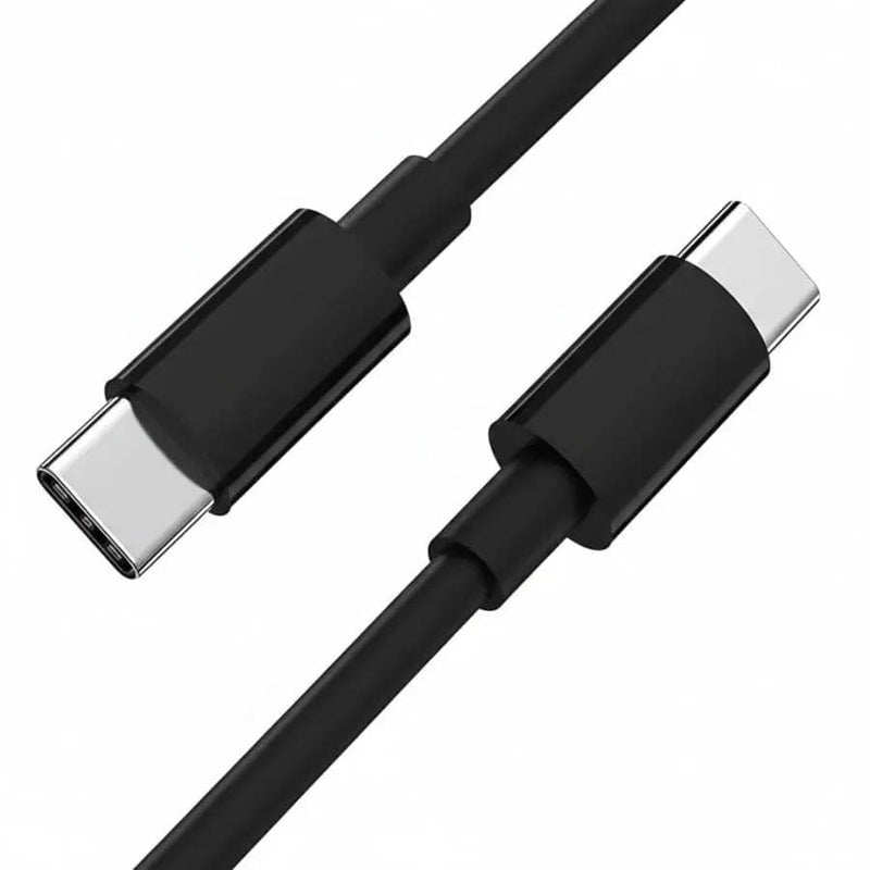 9eight5 Electronics Accessories USB-C to USB-C Charger Cable for TCL Phones (Black) 1m USB-C to USB-C Charger Cable for TCL Phones (Black) 1m - NZ