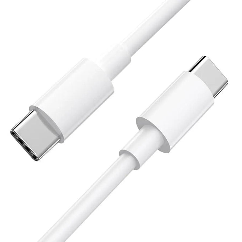 9eight5 Electronics Accessories USB-C to USB-C Charger Cable for TCL Phones (White) 1m USB-C to USB-C Charger Cable for TCL Phones (White) 1m - NZ