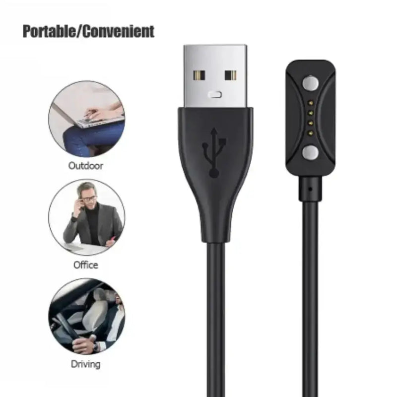 USB Charger Cable for Boneng Polar Pacer & Ignite 3 by Habicare