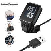 USB Charger Cable for TomTom Spark/Golfer/Runner by Habicare