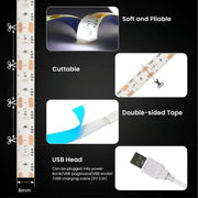 USB LED Strip Light (multiple options available) by Habicare