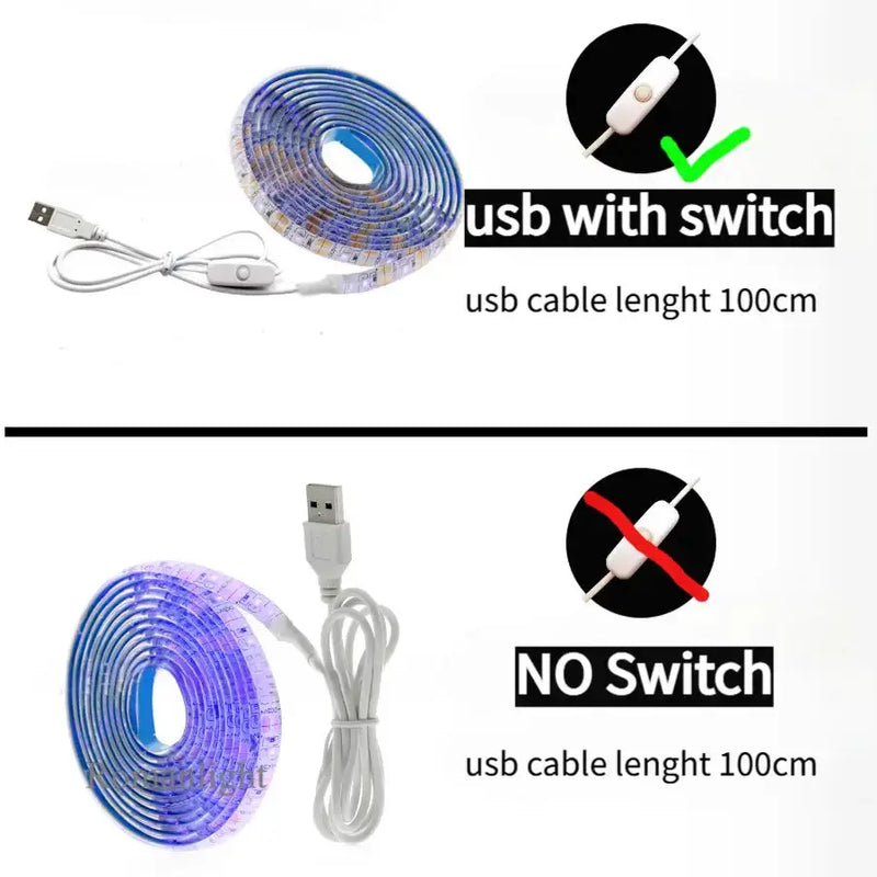 USB LED Strip Light (multiple options available) by Habicare