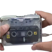 USB Powered Cassette Tape Player by Habicare