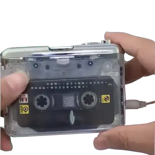 USB Powered Cassette Tape Player by Habicare