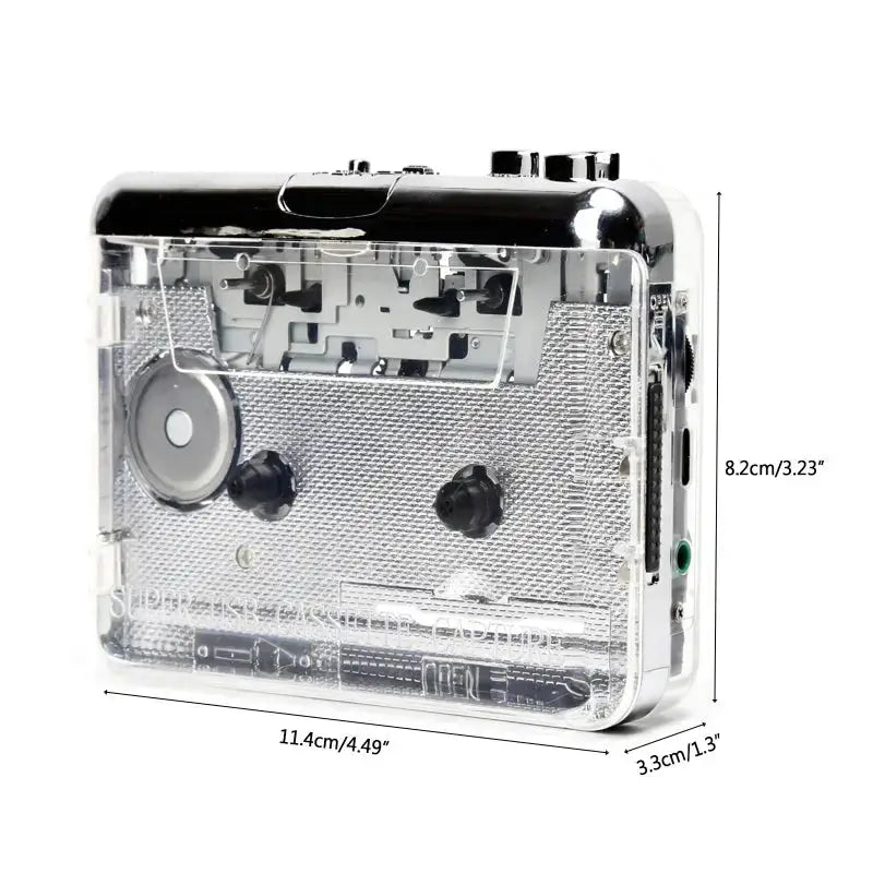 USB Powered Cassette Tape Player by Habicare