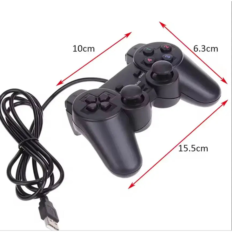 techplus USB Wired Gaming Controller for PC & Laptop – Windows Gamepad USB Wired Gaming Controller for PC & Laptop – Windows Gamepad...
